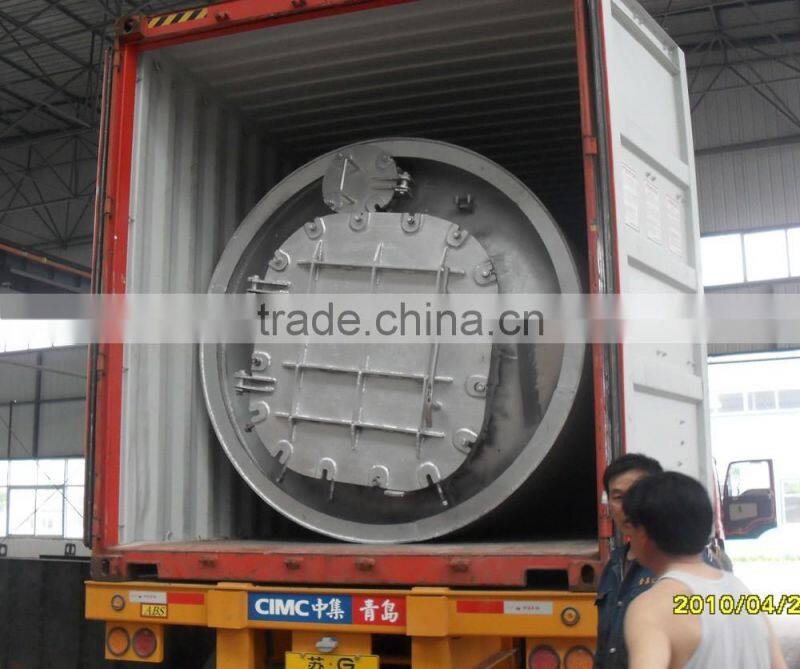 15 tons waste tire recycling pyrolysis system without polluted emission