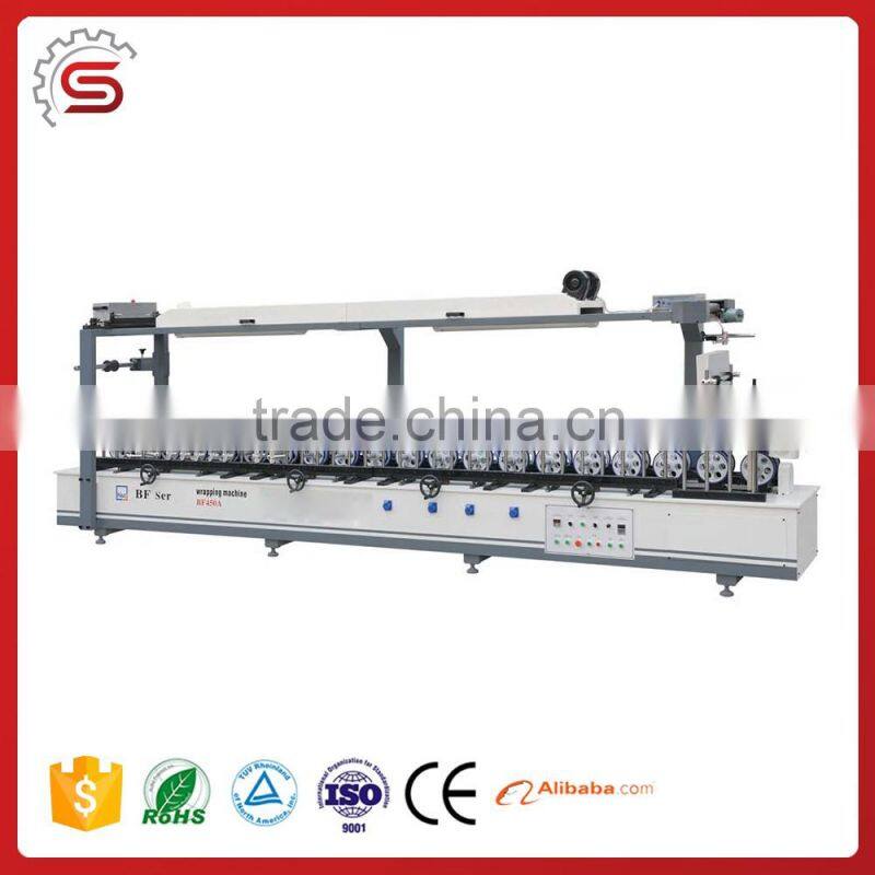 BF450A veneer profile wrapping machine for sale made in china