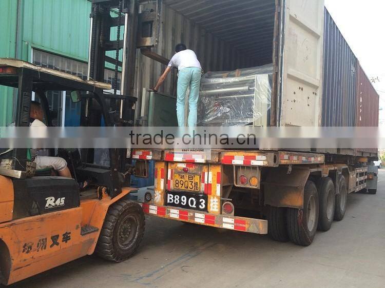 automatic woven sack cutting ang sewing machine