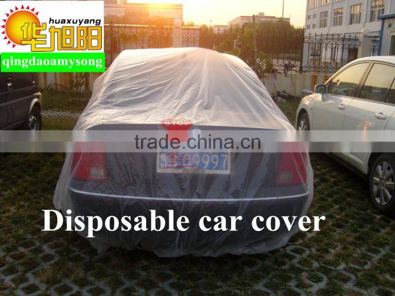 plastic disposable car cover