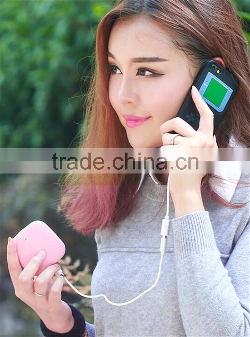 Creative carat USB charging mobile power Mini double sided fever Convenient hand warmer Multifunctional hand warmer