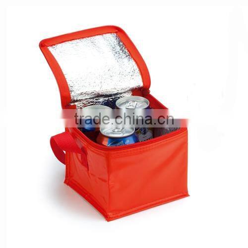 PVC foldable cooler bag with handle for promtional