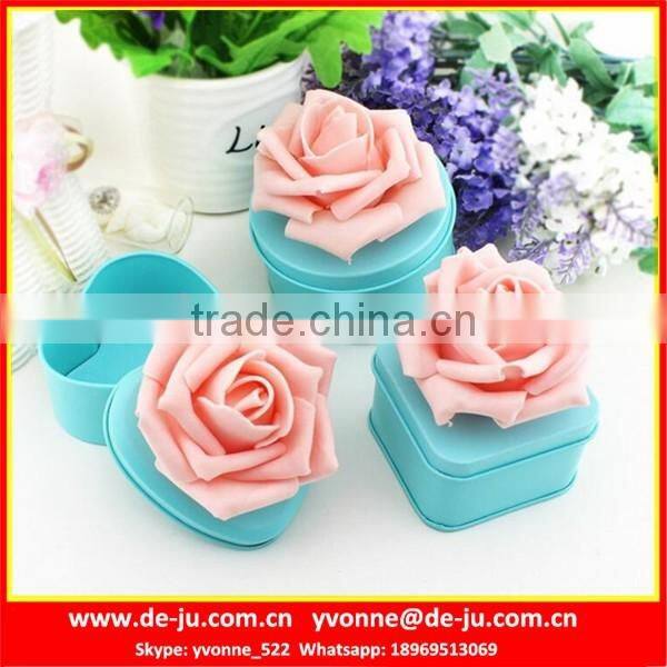 Crystal Texture Candy Tin Container