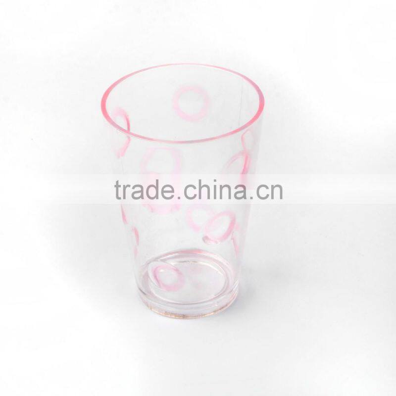 China supplier food grade plastic cups with handle