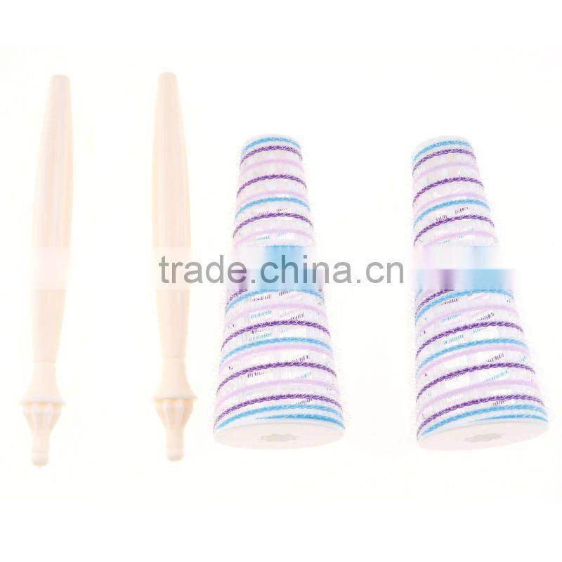 Supply fashion plastic cute tapered hair roll small order