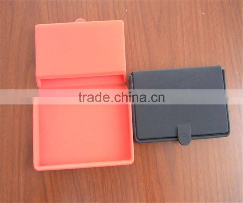 2015 Hot Sale Custom Make Colorful Silicone Business Card Holder