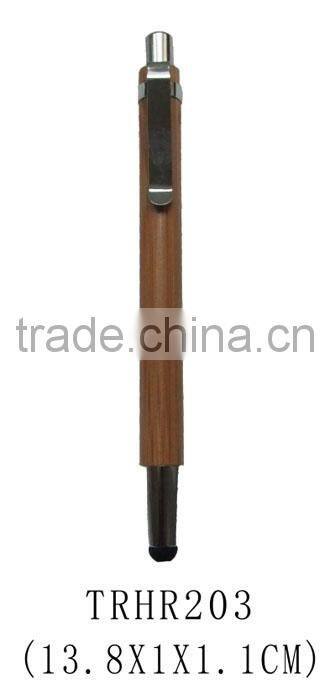 Wood Style Stylus Touch Screen Pen