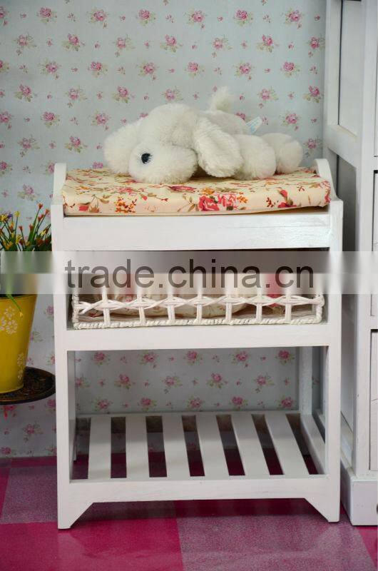 Wholesale wooden two-doors shoes cabinet