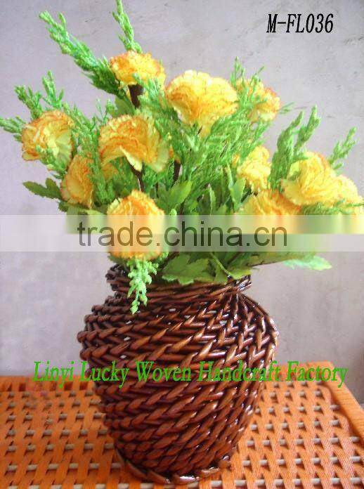 Let's buy a Antique Wicker Vase &flowe basket to decorate our home