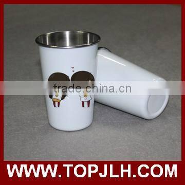 500ml shot cone cup stainless steel coffee mug