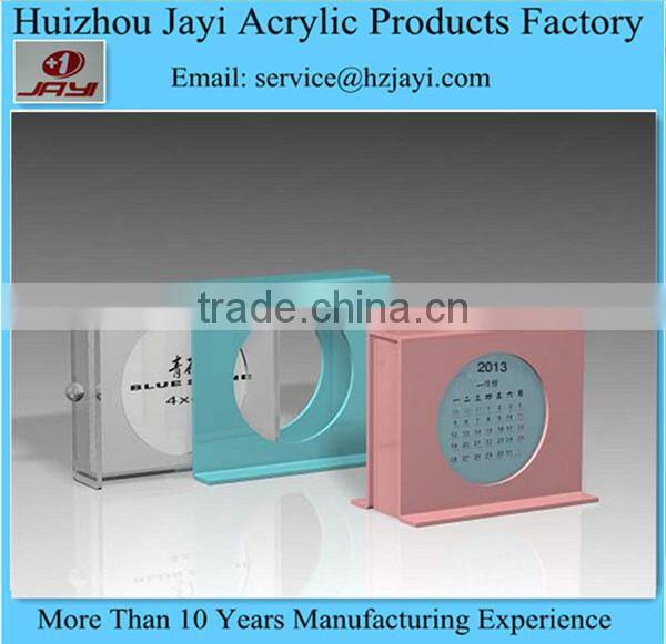 Hot Sale Table Top Acrylic Print Holder Calendar Holder