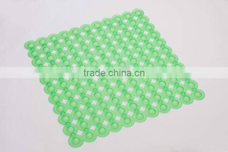 Top level non smell anti-slip pvc cork bath mat