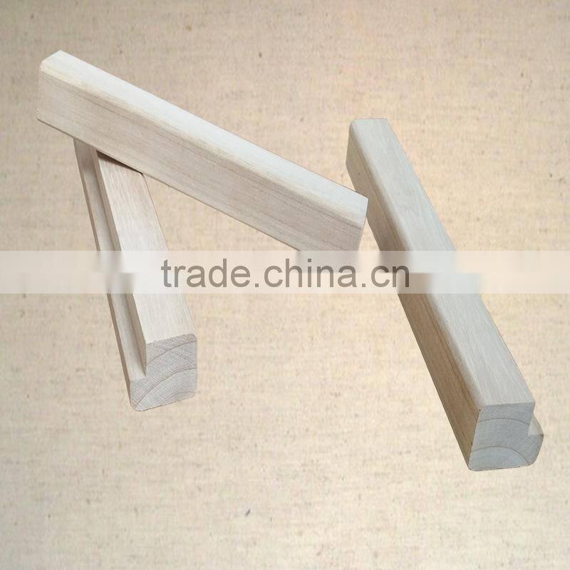 AAA Grade Paulownia wooden strip supply furniture parts