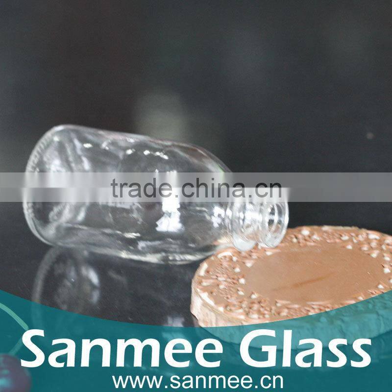 Supplies Glassware Make 100ml Transparent Glass Bottle Wholesale
