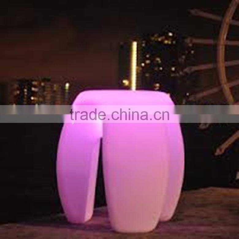 White Leather Bar Stool