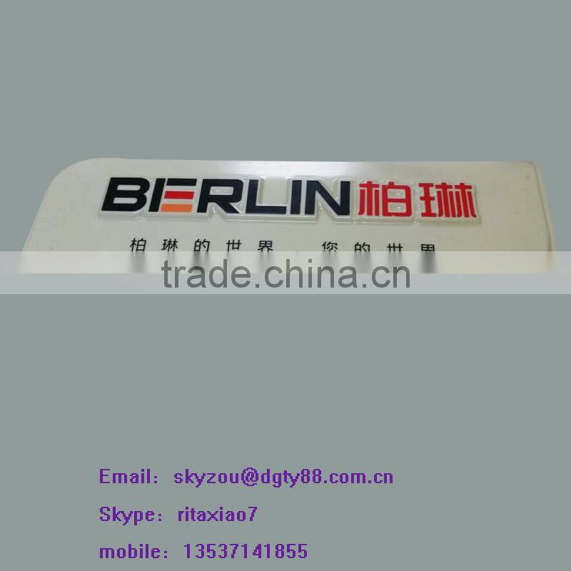 thermoforming vac-formed thick film blister plastic advertising board