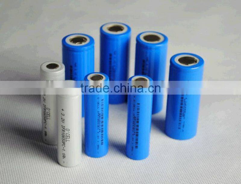 15C 18650 LiFePO4 3.2V 1100mAh