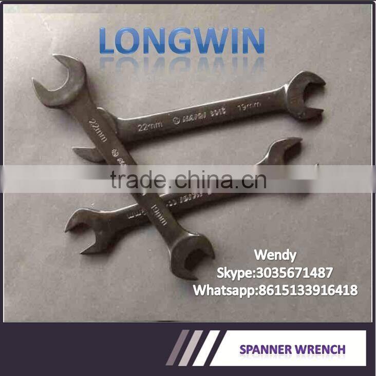 Tool set double open end spanner wrench