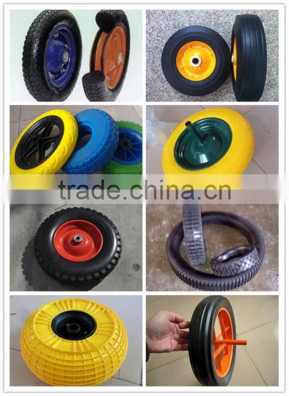 Various size of small plastic wheel for carts