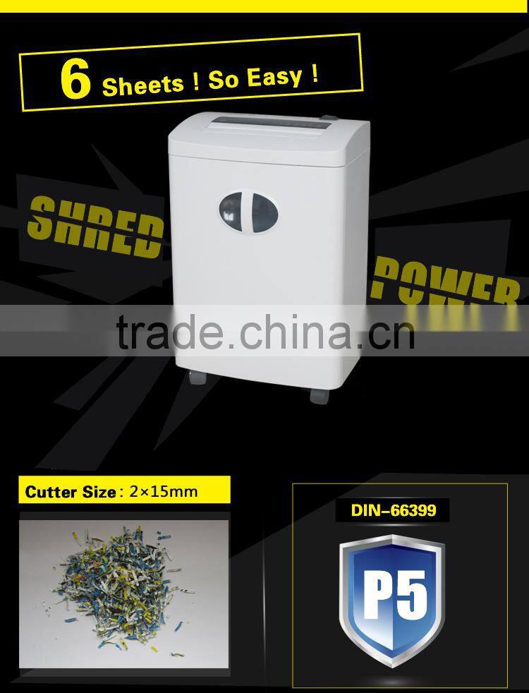 JP-2506M paper shredder Micro cut small office use Made in CHina
