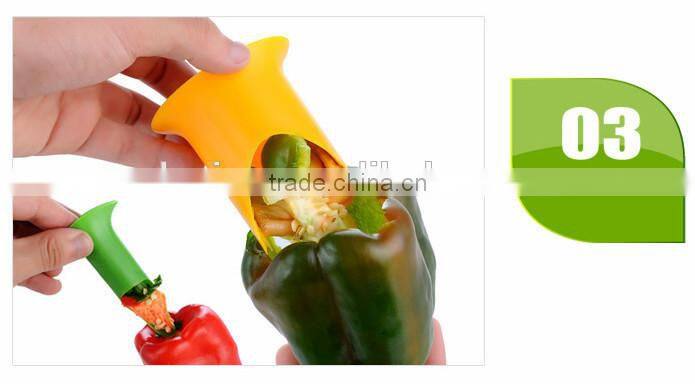 Kichen hand tool Chili and Tomato Plastic Corer