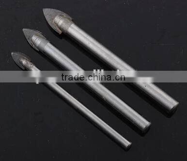 Hex shank tile&glass drill bits