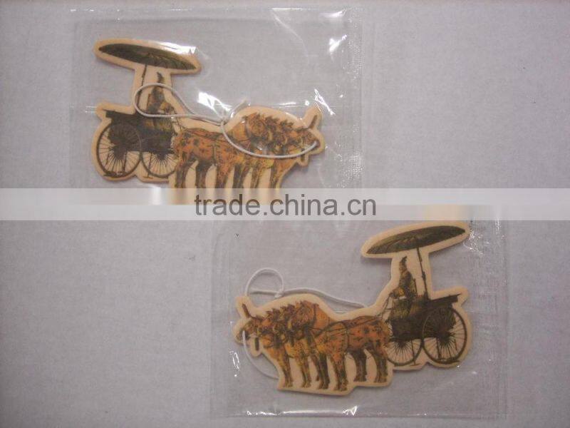 paper air freshener-OEM shape for Alibaba IPO in USA