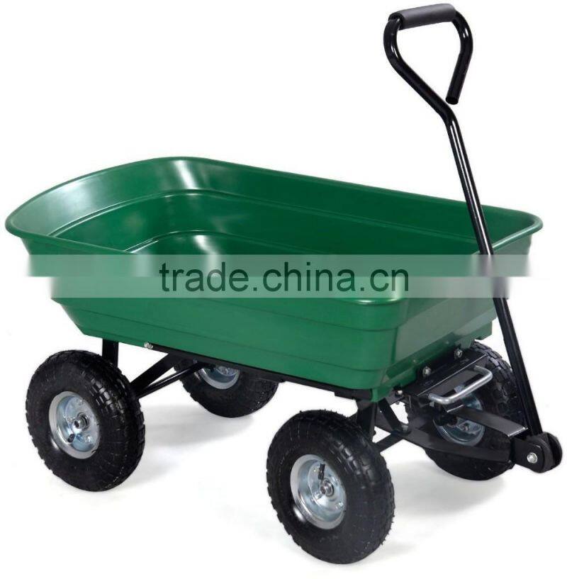 GDC-01 650LB Poly Yard Tractor Wagon