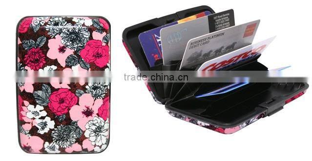 RFID Protection Aluminium Card Wallet ,credit card holder