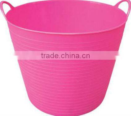 bathroom accessory plastic storage basket/plastic Bathroom storage basket set