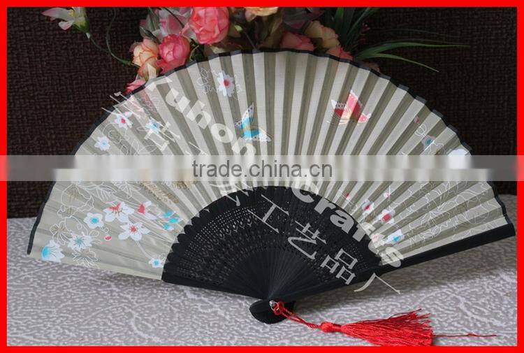 Customized Chinese hand held folding fan
