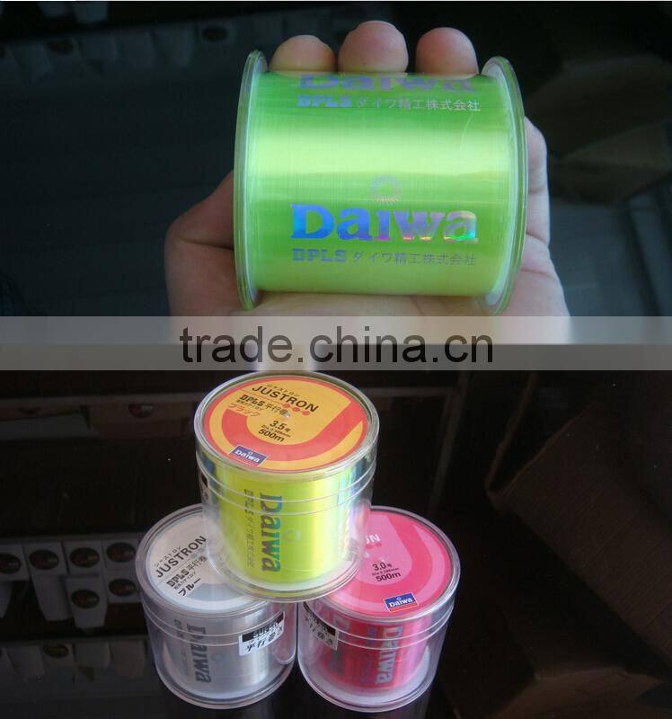 Colorful fishing line nylon fishing line 500m nylon monofilament fishing line
