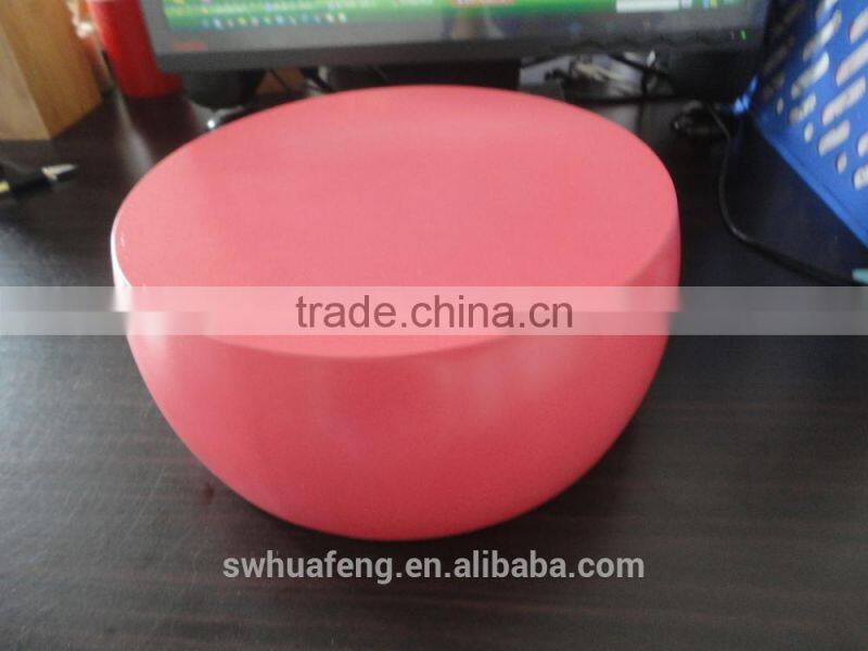 Hotest colored bamboo round salad bowl made in factory