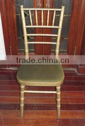 Stackable gold Chiavari camelot Wedding Chairs for sales