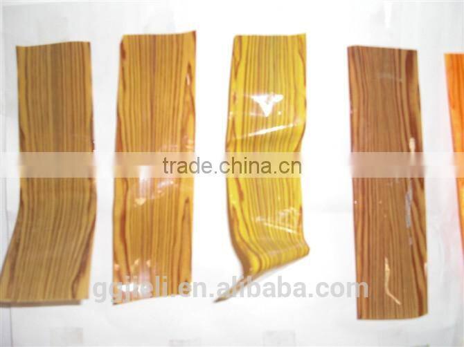 colorful pvc shrink film for wooden broom and mop handle