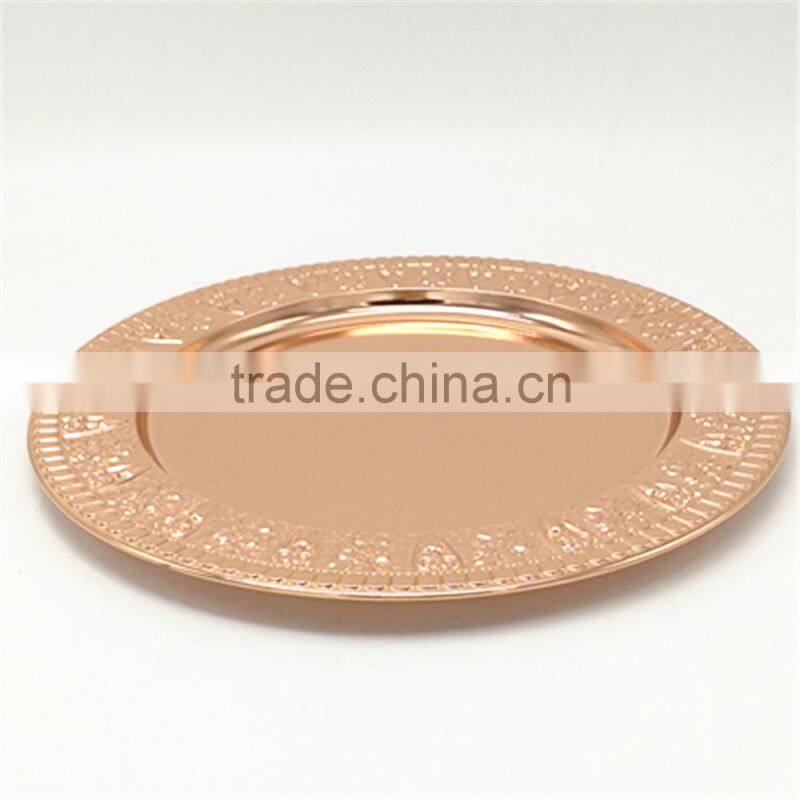 Supply popular stainless steel foil round tray