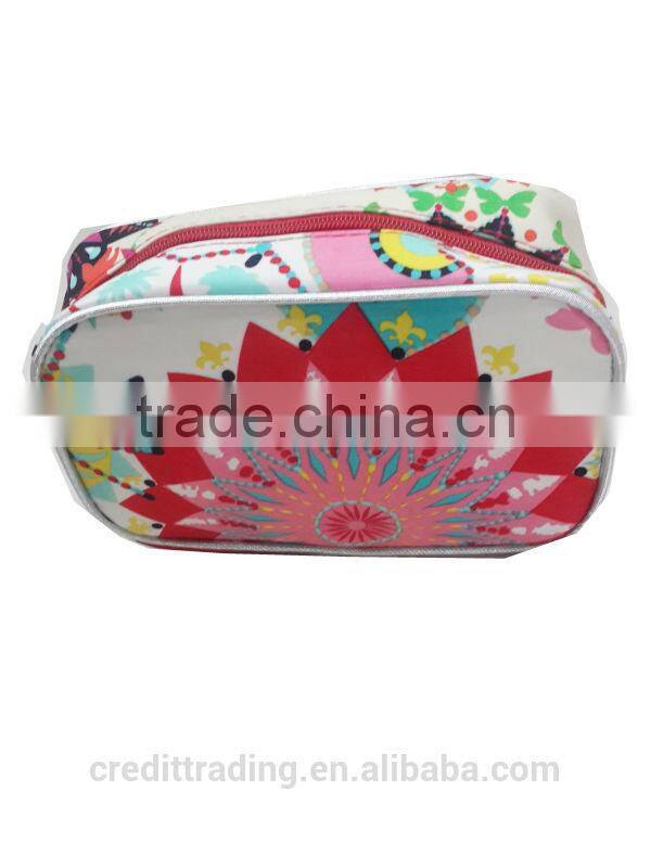 2014 Brand Name Original Design Women Canvas Cosmetic BagHanging bag