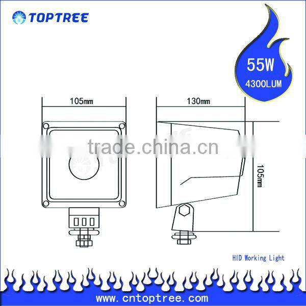 4" Gore tex 4x4 hid driving light 35W 55W Hid Truck Light