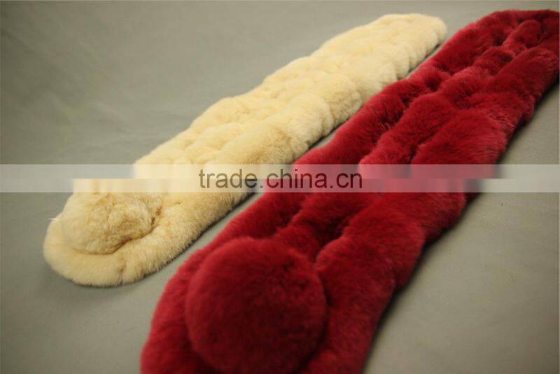 High Quality Knitted Rex-Rabbit Scarf