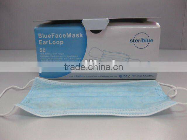 disposable Surgical Sterile dust face mask with tie