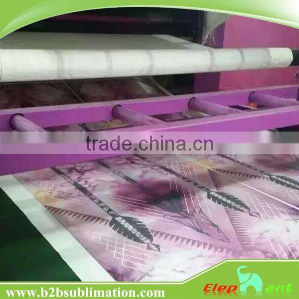 Factory supply competitive price oil textile roller large format sublimation transfer printing heat press machine