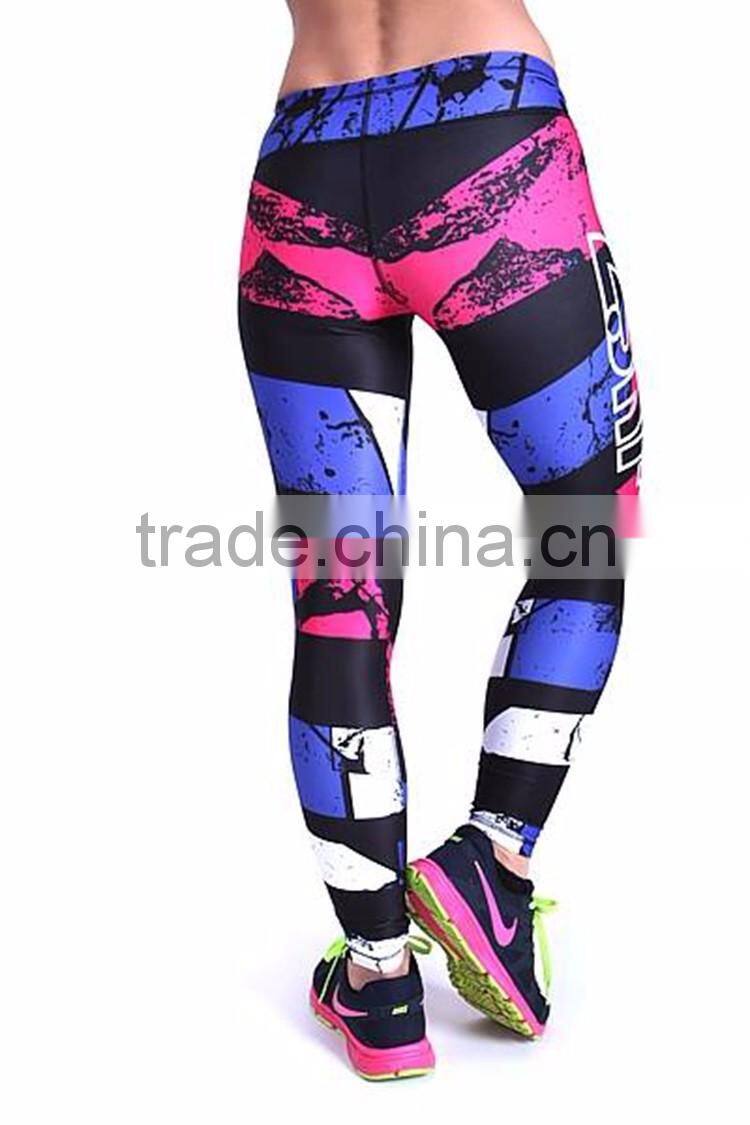 Tights spandex pants gym wear fitness yoga pants exercise wear sports compression pants