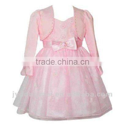 little baby girl pink party dress