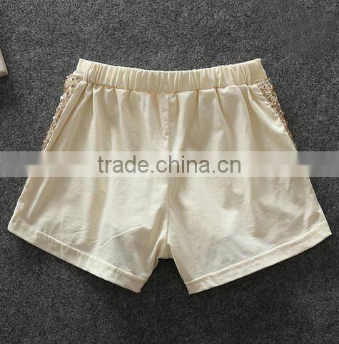 Fashion Summer Baby Clothes Kid Girls Short Pants Wholesale Children Boutique Sequin Short