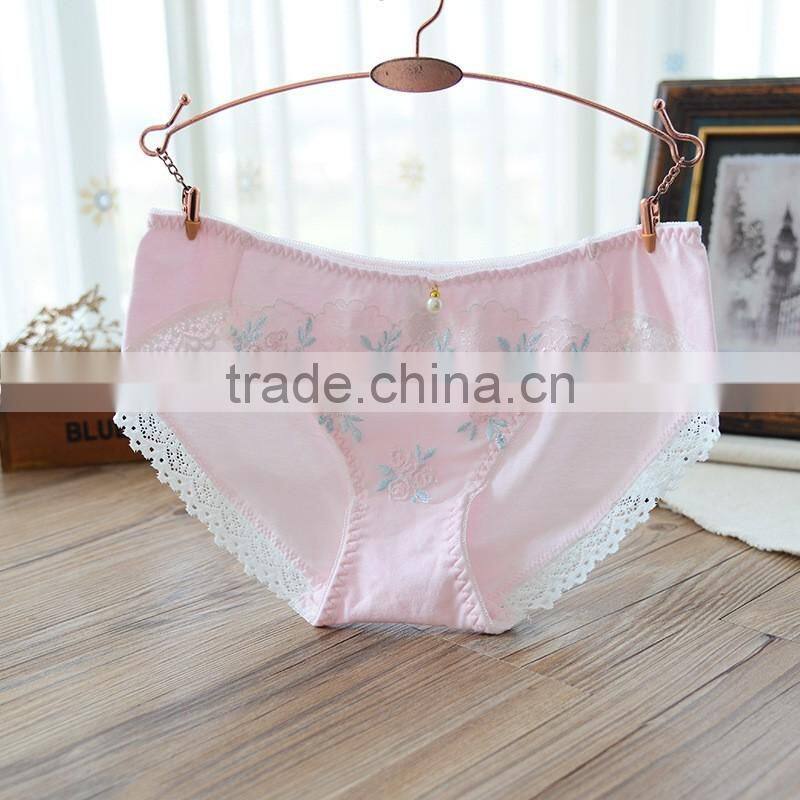 5 Pcs Women's Briefs Panties Gift Box Cotton Underwear Bowknot Lady's Lovely Underwear Panty