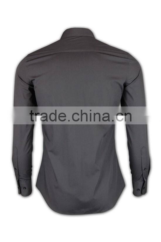 2015 hot sell wholesale men's custom blank organic cotton shirts