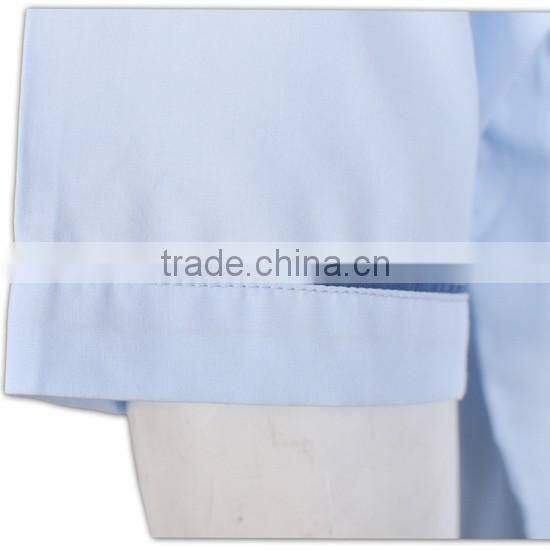 Applique Embroidery logo private school girl uniform shirt