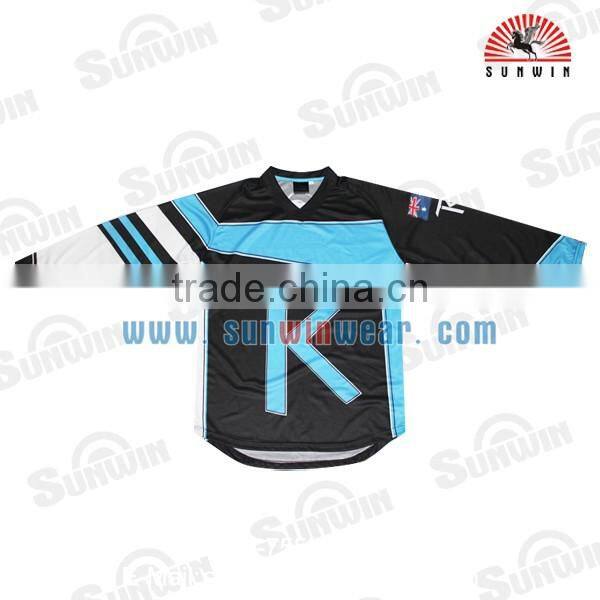 Wholesale Custom Design BMX Jerseys Sublimated Professional Ride Jersey