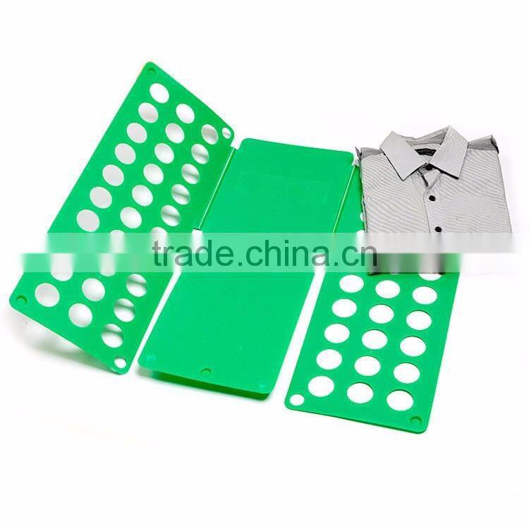 Clothes/T Shirt Folder Blue Plastic 5mm Thickness Shirt Folding Board Easy and Fast Laundry Folder