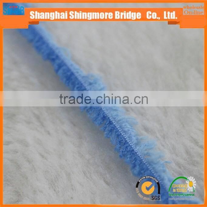 2017 hot selling 100% polyester double feather fancy yarn for hand knitting